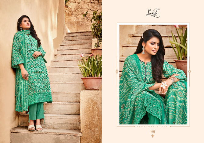 Levisha Naaz Regular Wear Wholesale Cotton Dress Material Catalog